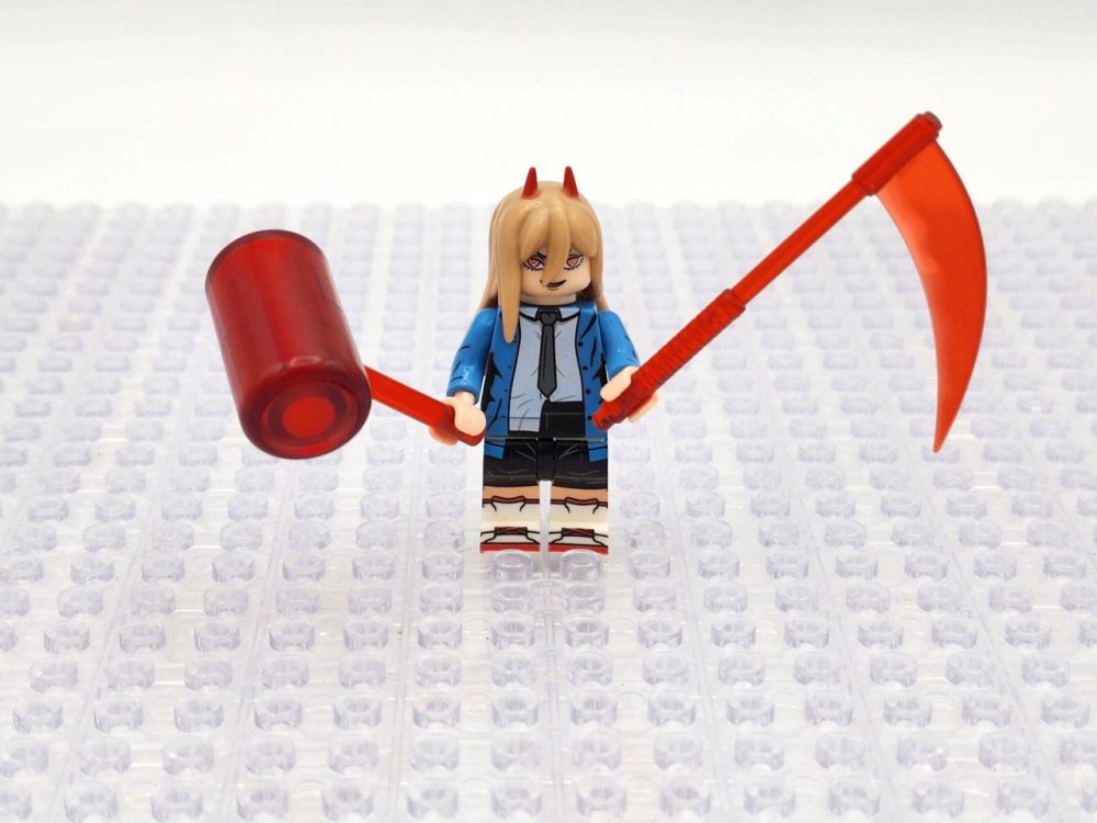 Chainsaw Man Minifigure Set - Denji Bomb Reze Makima - Image 5