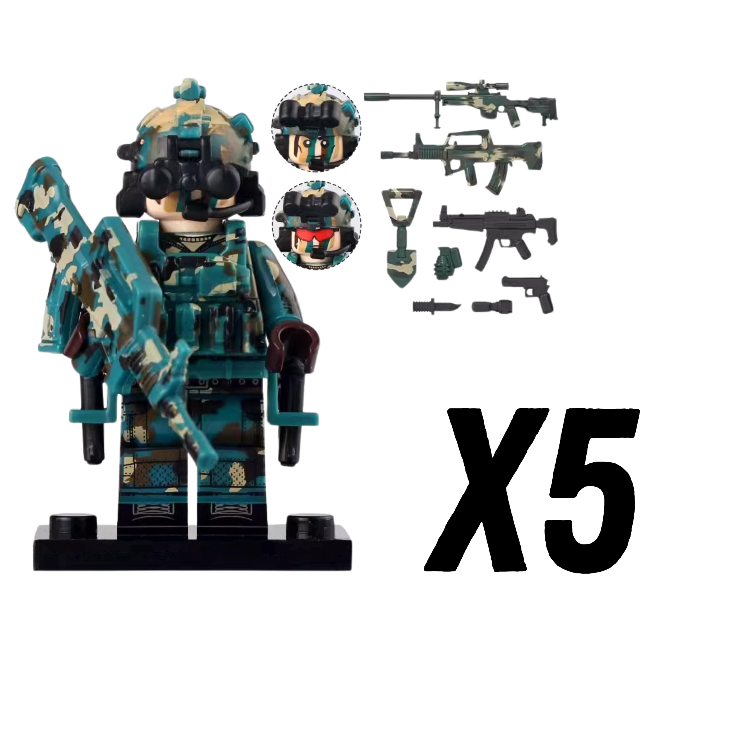 5pcs