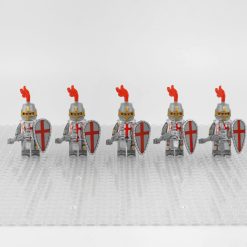 crusades-knights-templar-battle-priests-minifigures-set-of-5pcs-with-war-hammers-and-shield-accessories