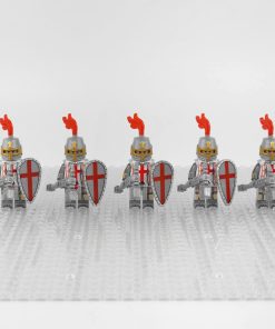 crusades-knights-templar-battle-priests-minifigures-set-of-5pcs-with-war-hammers-and-shield-accessories
