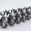 crusades-mounted-knights-hospitallers-armored-warhorse-minifigure-set-of-10pcs-with-assortment-of