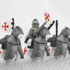 crusades-mounted-knights-templars-armored-warhorse-minifigure-set-of-10pcs-with-assortment-of