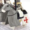 crusades-mounted-knights-templars-armored-warhorse-minifigure-set-of-10pcs-with-assortment-of