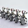crusades-mounted-teutonic-knights-armored-warhorse-minifigure-set-of-10pcs-with-assortment-of