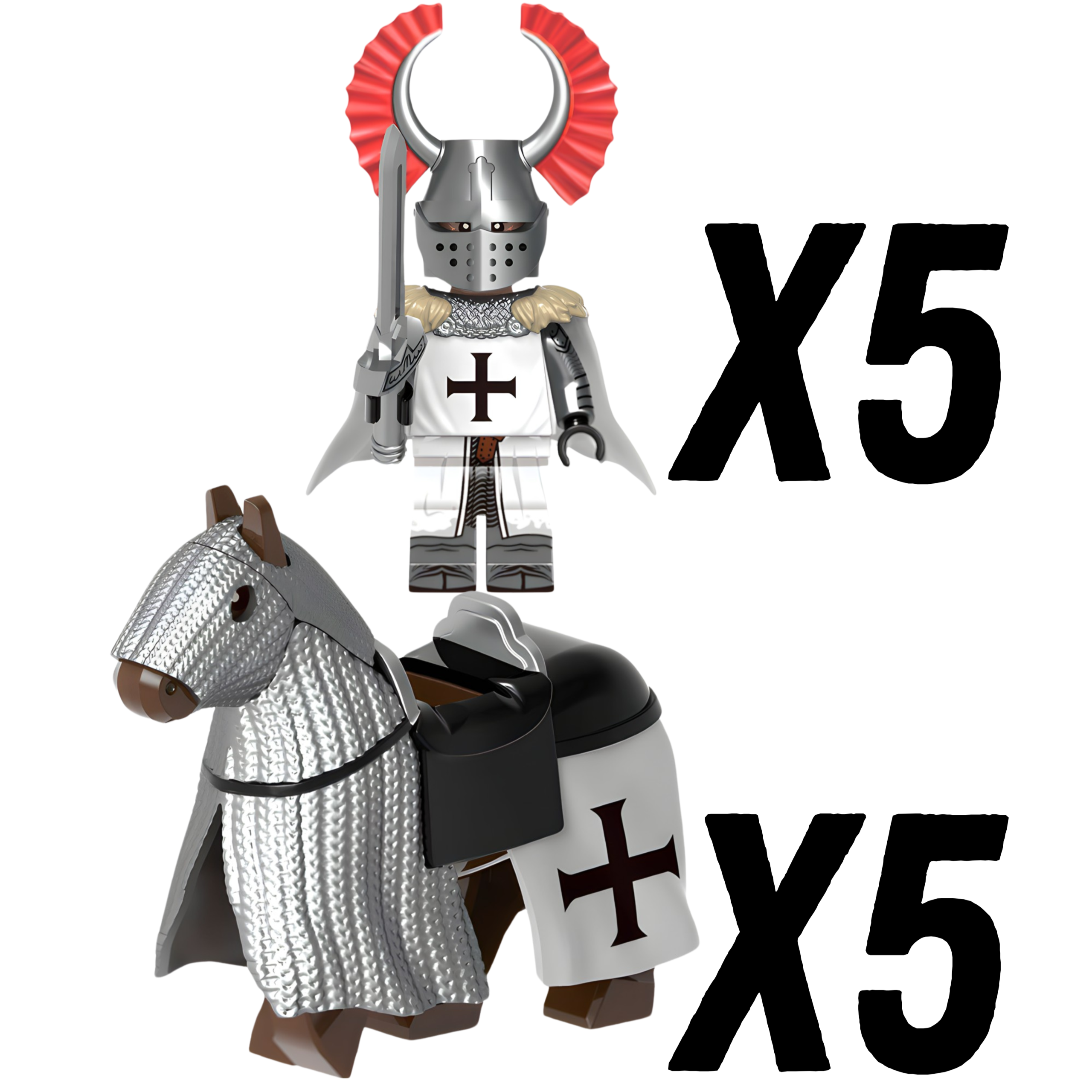 Set of Knights (10pcs)