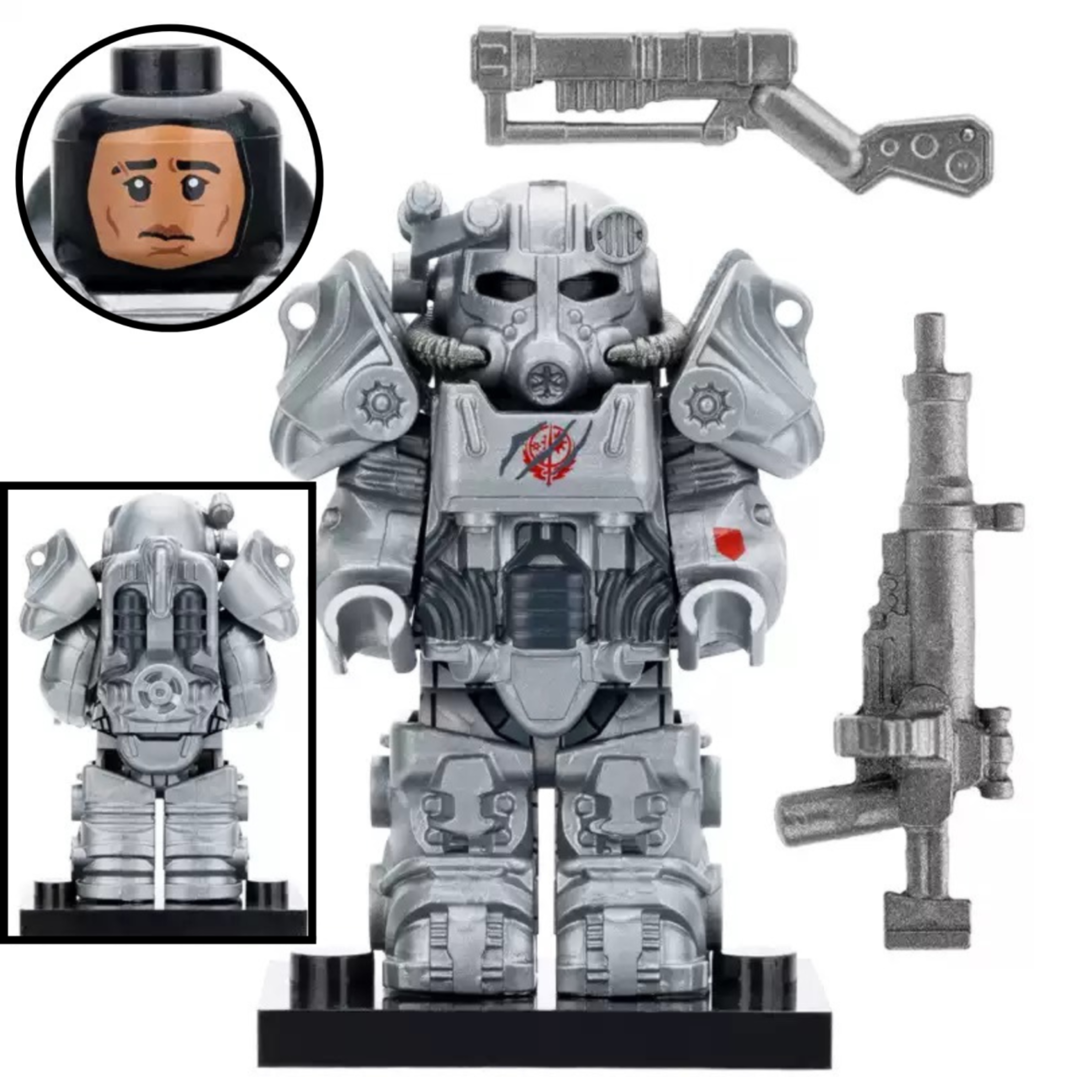 T60 Silver Power Armor