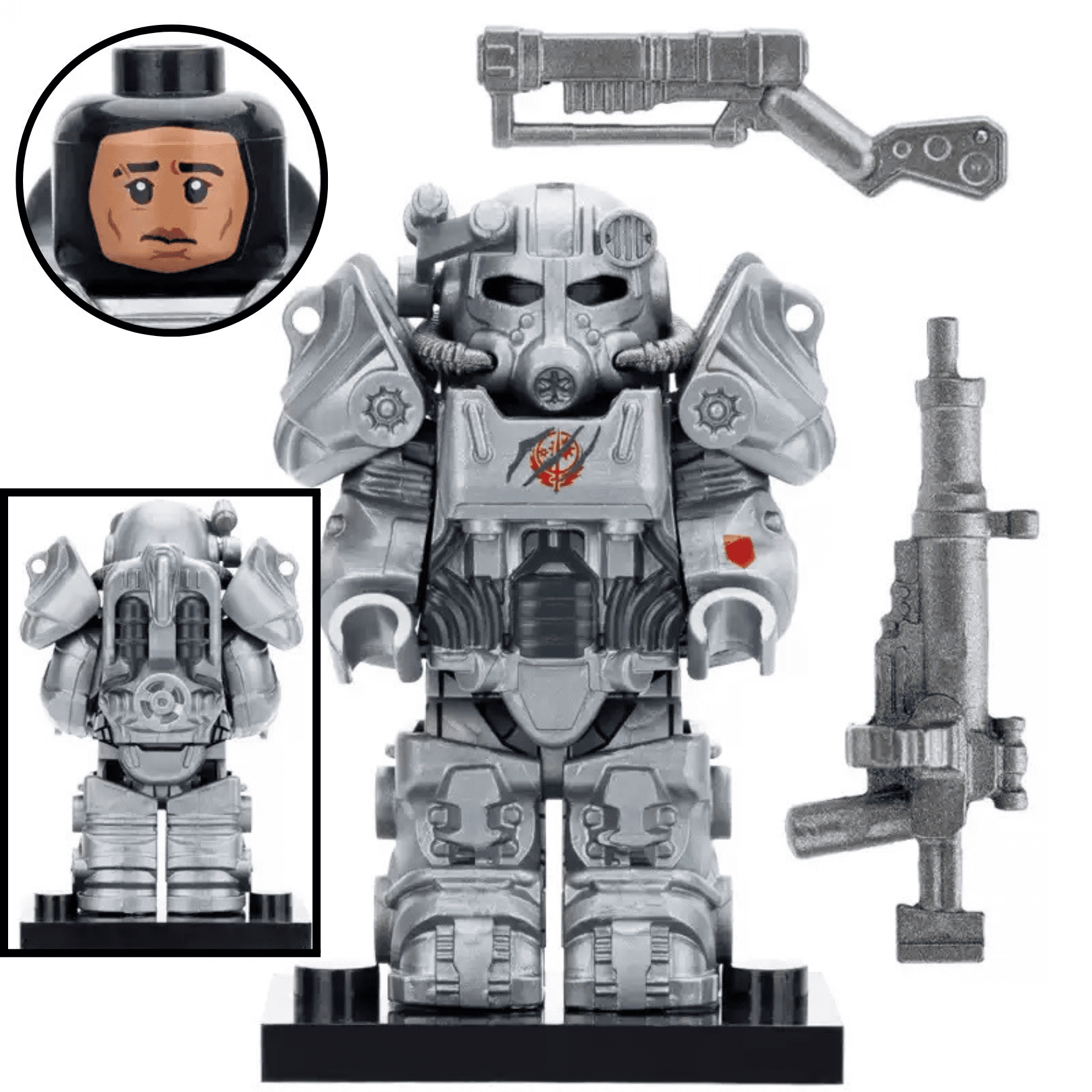 T60 Silver Power Armor