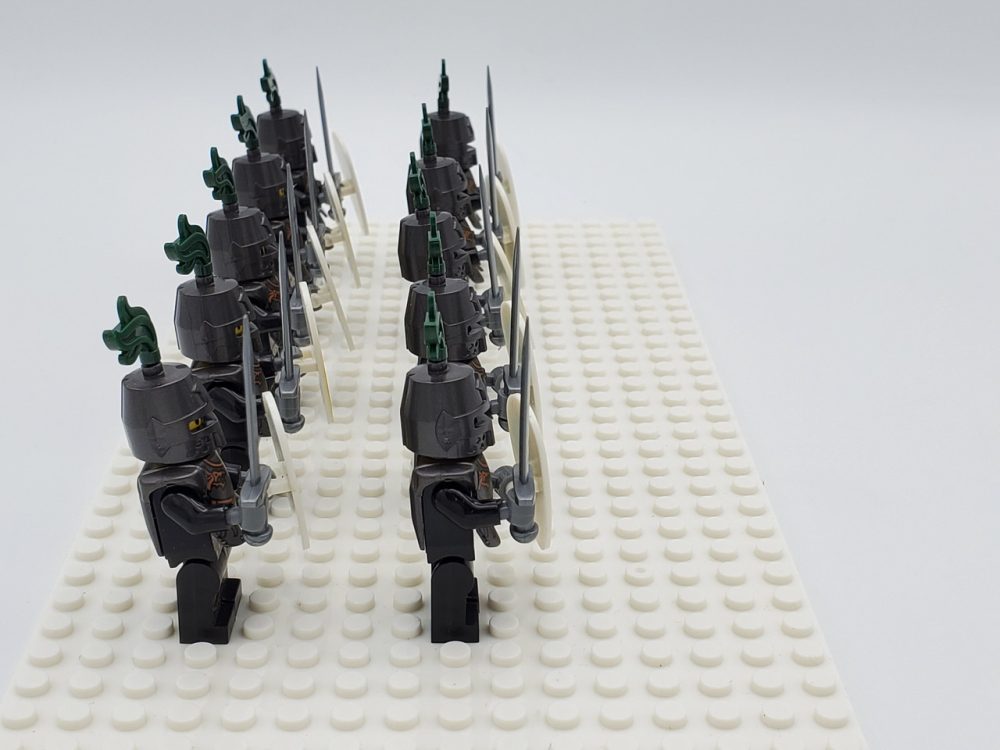 Green Dragon Knights Style 1 Minifigure Set of 10pcs - Image 5