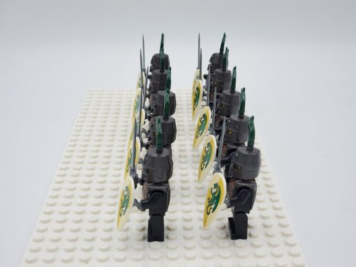 Green Dragon Knights Style 1 Minifigure Set of 10pcs - Image 5