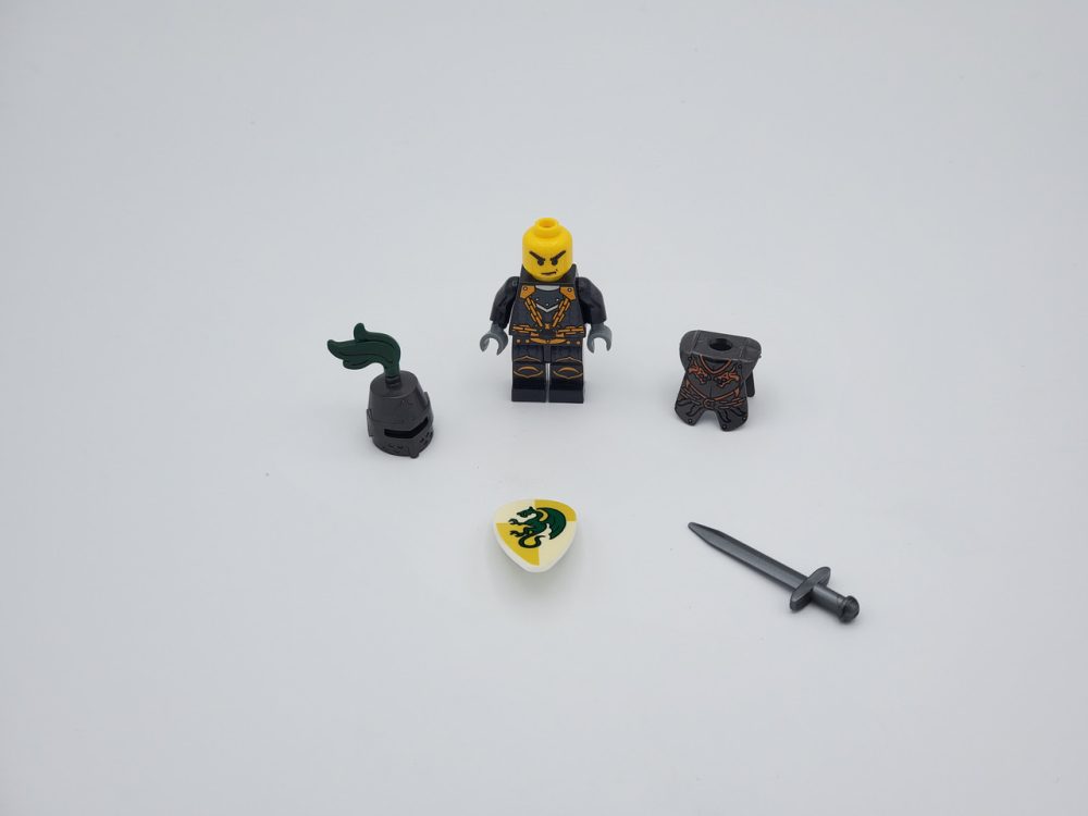 Green Dragon Knights Style 1 Minifigure Set of 10pcs - Image 8