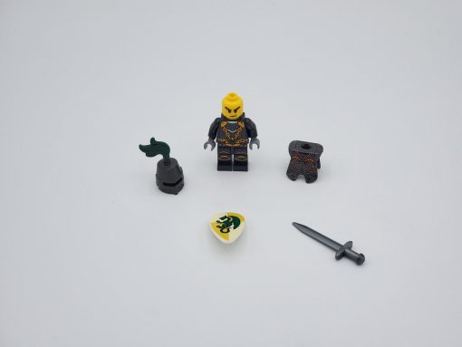 Green Dragon Knights Style 1 Minifigure Set of 10pcs - Image 7