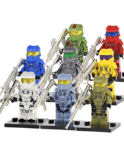 halo-master-chief-and-assorted-coloured-spartan-minifigure-set-of-8pcs
