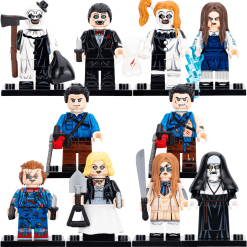 Horror Movie Minifigure Set – Chucky, Megan, The Nun, Terrifier & More (10pcs)