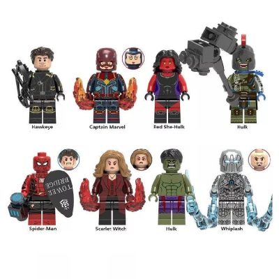 hulk-she-hulk-whiplash-minifigure-set-of-8pcs