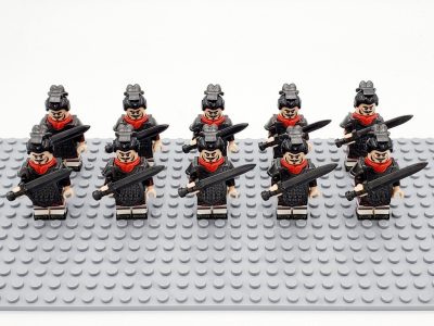 Qin Empire Swordsmen Soldiers Minifigures Set of 10pcs