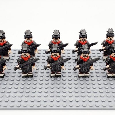 Qin Empire Swordsmen Soldiers Minifigures Set of 10pcs