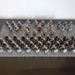 Lord the Rings Dwarves/Dwarf Erebor Dain II Ironfoot Minifigure Army Set 61pcs