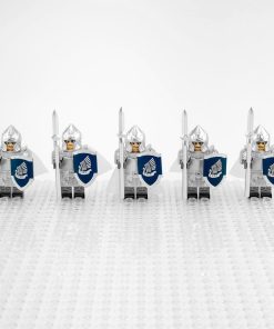 Lord the Rings Dol Amroth Spearmen Numenor Minifigures Set 5pcs