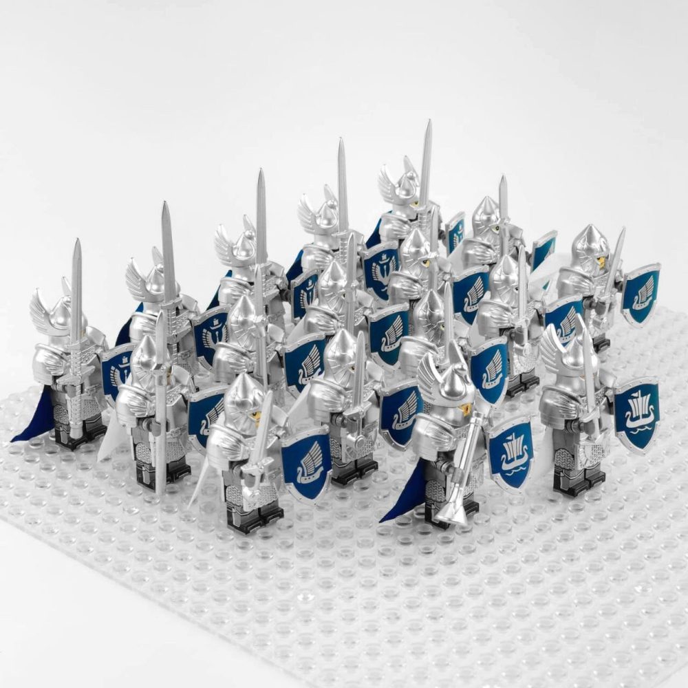 Lord the Rings Dol Amroth Soldiers Numenor Minifigures Set 17pcs - Image 2