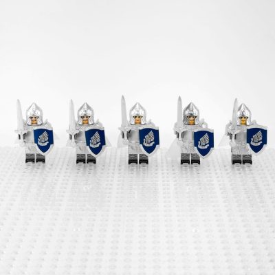 Lord the Rings Dol Amroth Swordsmen Numenor Minifigures Set 5pcs