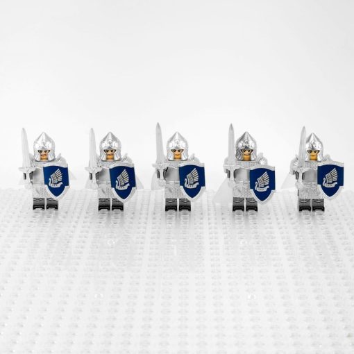 Lord the Rings Dol Amroth Swordsmen Numenor Minifigures Set 5pcs