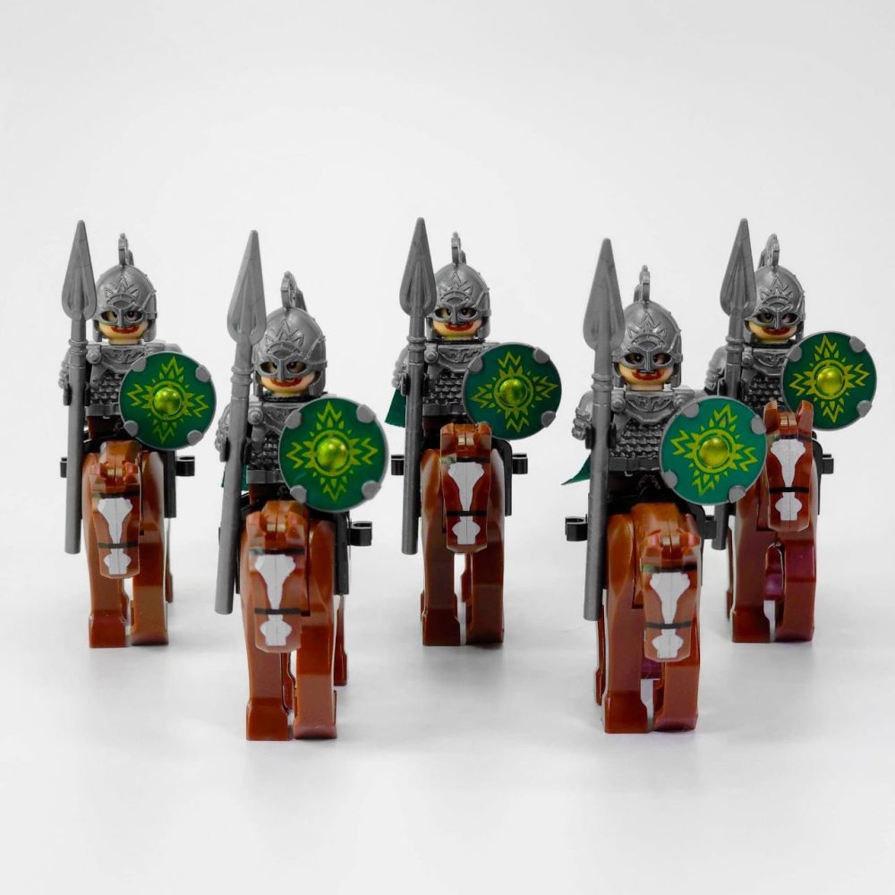 Lord the Rings Riders Rohan/Rohirrim Minifiguire Set 10pcs