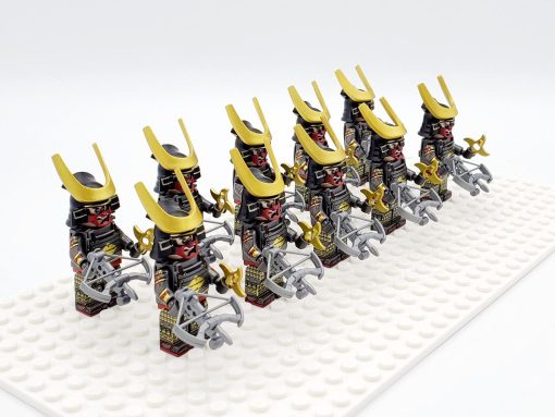 japanese-samurai-black-crossbows-minifigures-set-of-10pcs