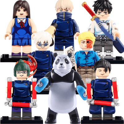Jujutsu Kaisen Movie Minifigure Set of 8pcs