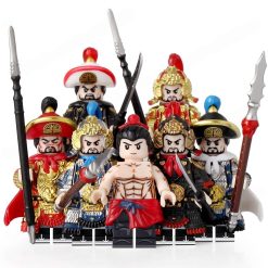 Legendary Chinese Warrior Yue Fei Series Minifigure Set