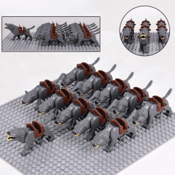 Lord of the Ring Grey Warg Mount Minifigure Set