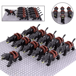 Lord of the Rings Black Warg Mount Minifigure Set