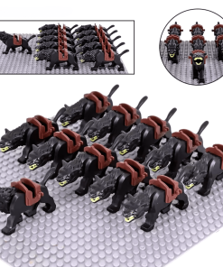 Lord of the Rings Black Warg Mount Minifigure Set