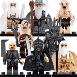 Lord of the Rings Minifigure Set - Azog Bolg Gothmog Sauron