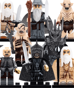 Lord of the Rings Minifigure Set - Azog Bolg Gothmog Sauron