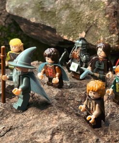Lord the Rings The Fellowship the Rings Minifigure Set 9pcs