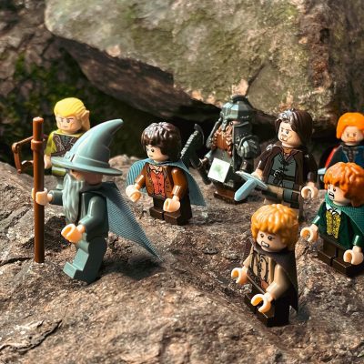 Lord the Rings The Fellowship the Rings Minifigure Set 9pcs