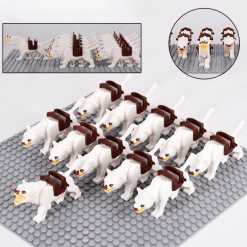 Lord of the RingsWhite Warg Mount Minifigure Set