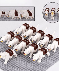 Lord of the RingsWhite Warg Mount Minifigure Set