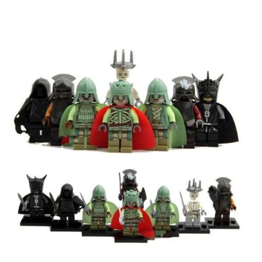 Lord the Rings Dark Forces and Villains Minifigure Set 8pcs - Image 3