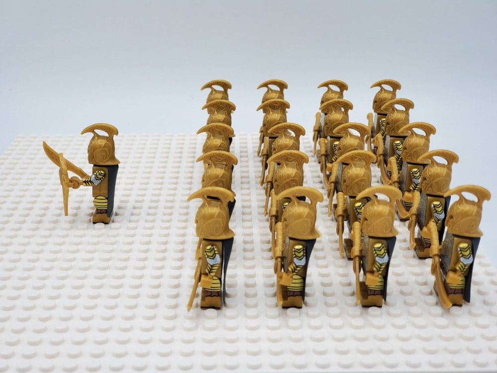 Lord the Rings Elves High Two-Hand Swords Minifigure Set 21pcs - Image 6