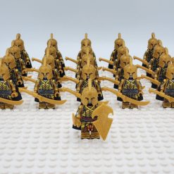 Lord the Rings Elves High Two-Hand Swords Minifigure Set 21pcs