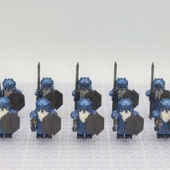 Lord the Rings Erebor Dwarves Cobalt Armour Minifigure Set 10pcs