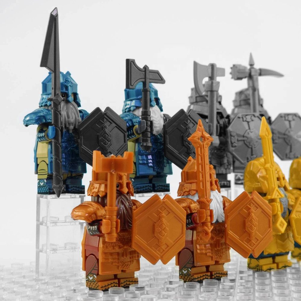 Lord the Rings Erebor Dwarves Minifigure Set 8pcs - Image 5