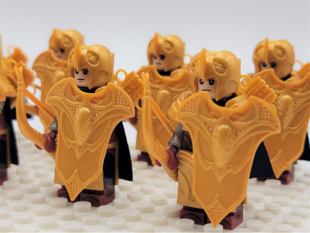 Lord the Rings Galadhrim Elves Bows Minifigure Set 10pcs - Image 5