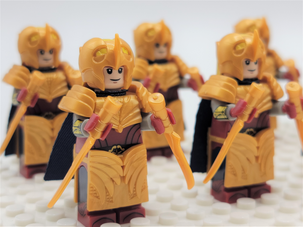 Lord the Rings Galadhrim Elves Dual Wield Minifigure Set 10pcs - Image 6