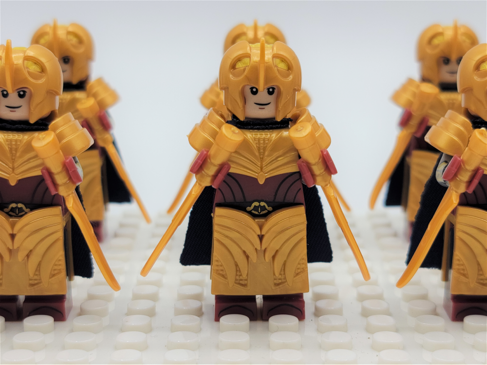 Lord the Rings Galadhrim Elves Dual Wield Minifigure Set 10pcs - Image 4