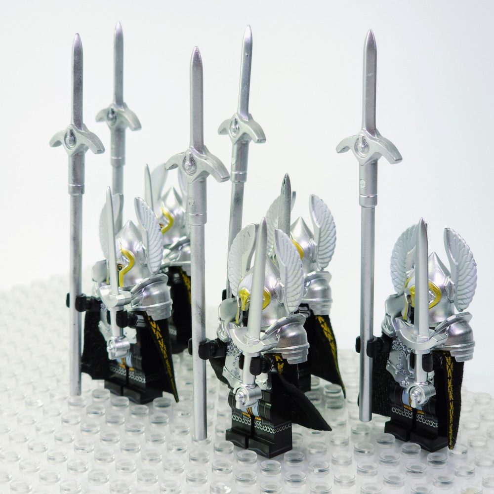 lord-the-rings-gondor-fountain-guards-minifigure-set-5pcs