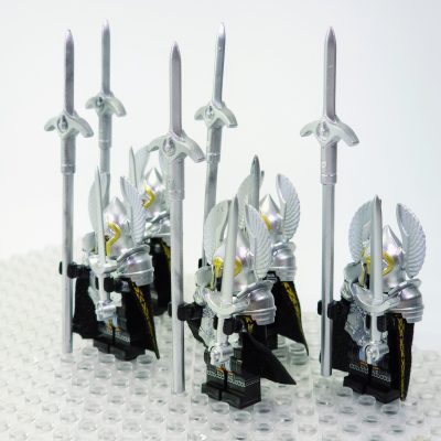 lord-the-rings-gondor-fountain-guards-minifigure-set-5pcs