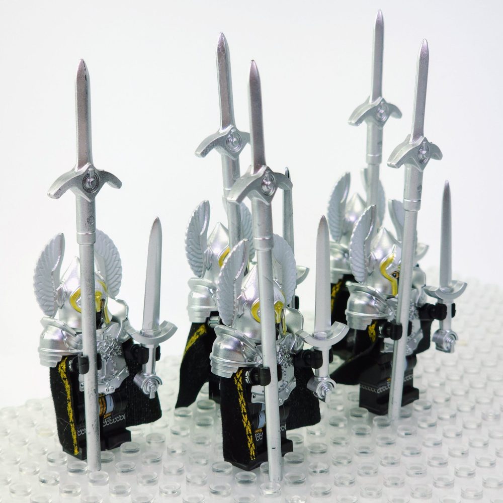 lord-the-rings-gondor-fountain-guards-minifigure-set-5pcs