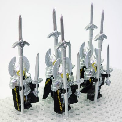 lord-the-rings-gondor-fountain-guards-minifigure-set-5pcs